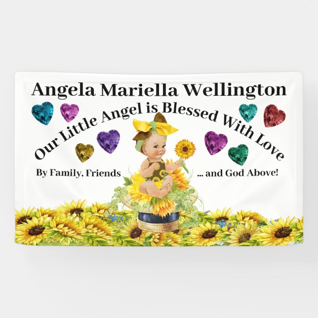 Lona Precious Baby Sunflower Theme (Horizontal)