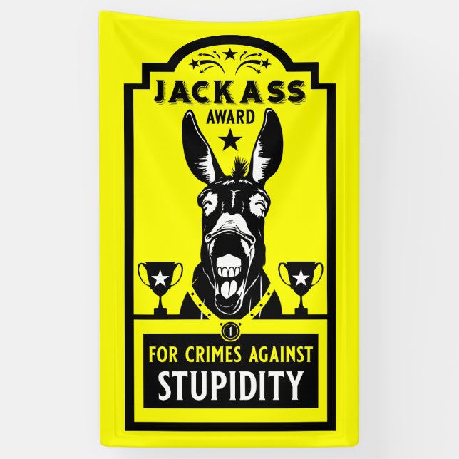 Lona Premio Jackass (Vertical)