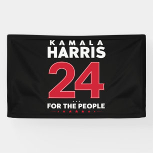 Lona Presidente 47 Kamala Harris 2024 Apoyo Señora