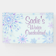 Primer cumpleaños de Snowflake One-Derland