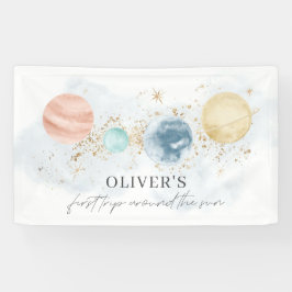 Lona Primer Viaje Alrededor Del Panorama Del Sol