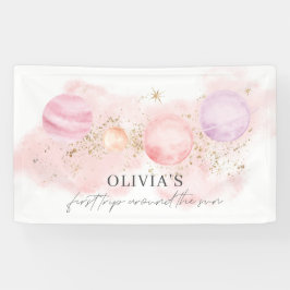 Lona Primer Viaje Alrededor Del Panorama Del Sol