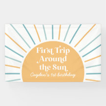 Primer viaje alrededor del sol Cumpleaños 1er sol
