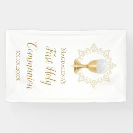 Lona Primera Comunión Santa