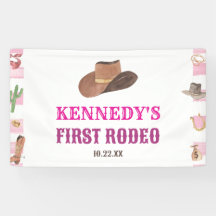 Primera fiesta de cumpleaños de Rodeo Cowgirl