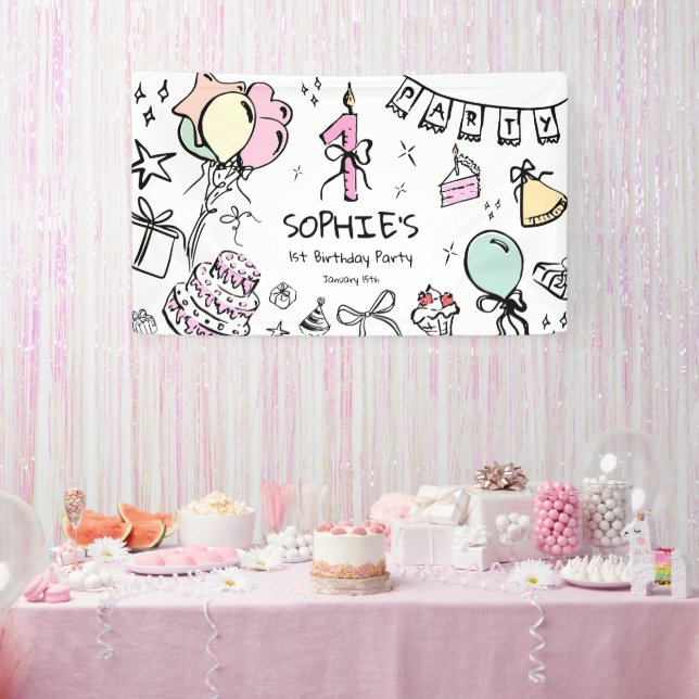 Lona Primera Jornada de Aniversario de la Mano (Fiesta)