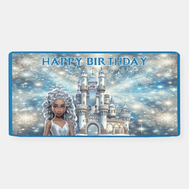 Lona Princesa de Hielo (Horizontal)