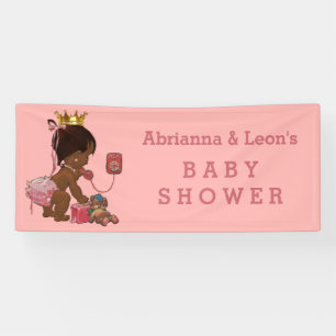 Lona Princesa étnica en Baby Shower personalizada por t
