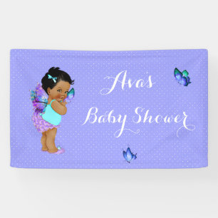 Lona Princesa Mariposa Bebé Niña Púrpura Lavanda