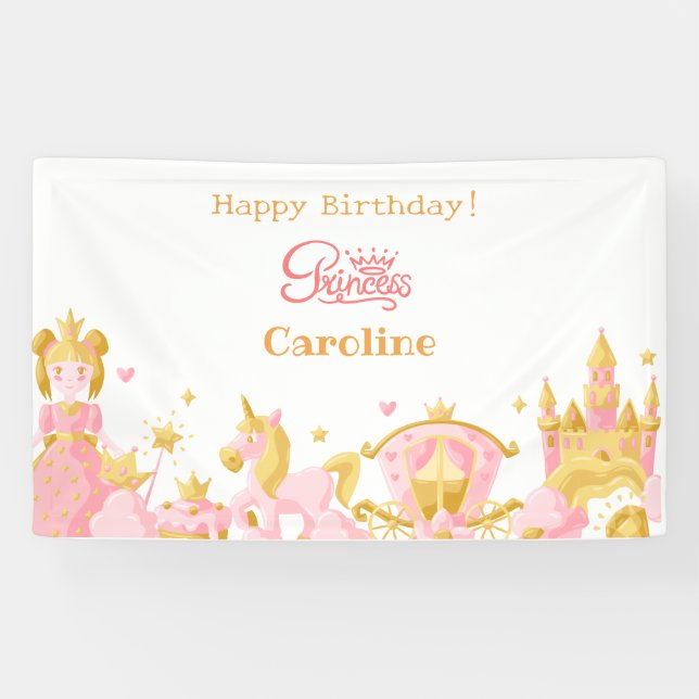 Lona Princess Fairytale Royal Celebration Decoration (Horizontal)