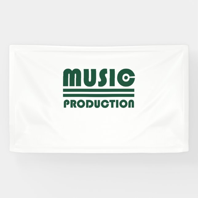 Lona Producción musical (Horizontal)