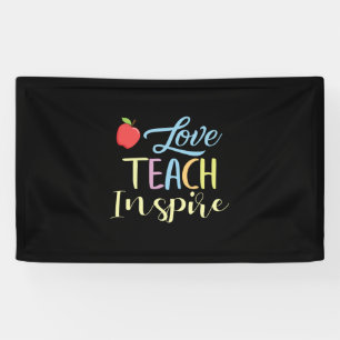 Lona Profesora de Regalos   Inspire de enseñanza de amo