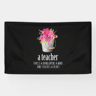 Lona Profesora de Regalos   Un Profesor Toma La Mano