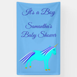 Lona Prohibición de Baby Shower para Personalizado de U