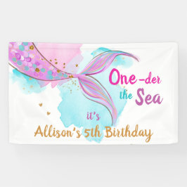 Lona Prohibición de fondo de cumpleaños de Chica rosa d