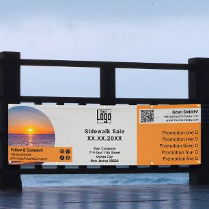 Lona Promo de verano ・ Exterior horizontal