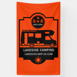 Lona Promoción de campamento para caravanas
