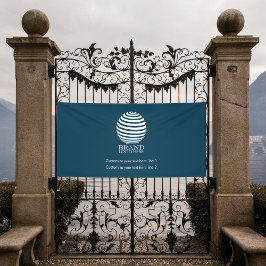 Lona Promoción de la Compañía de logotipos de empresas 