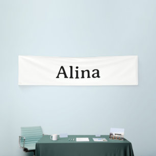 Lona Promoción de Marca Simple 2.5' x 10' Interior