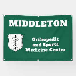 Lona Promotional Business Banner with Logo