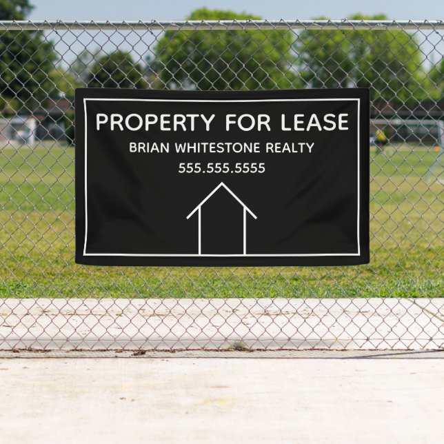 Lona Propiedad inmobiliaria de marketing para arrendami (In situ)