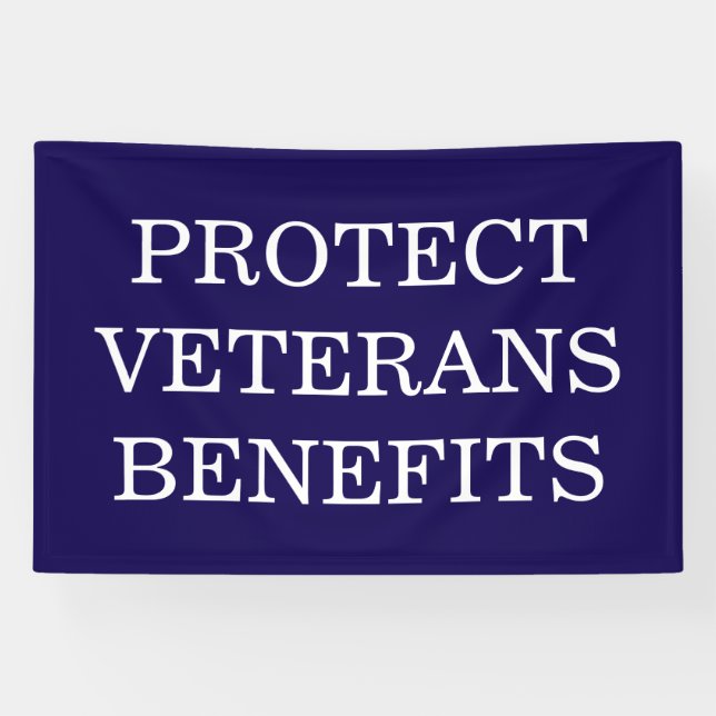 Lona Protect Veterans Benefits Political  (Horizontal)