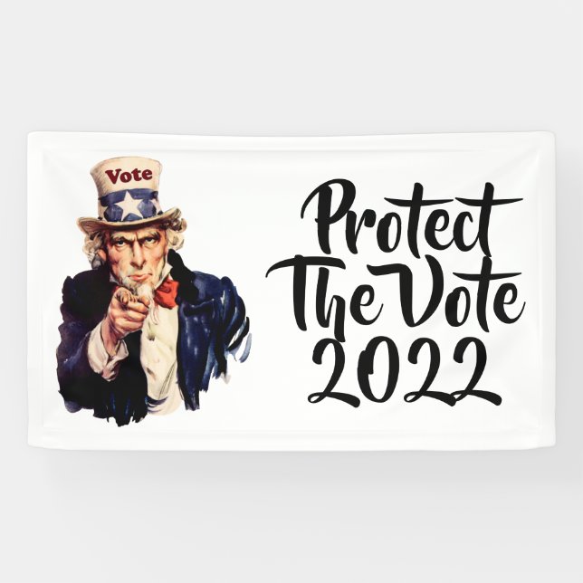 Lona Proteger El Voto 2022 (Horizontal)