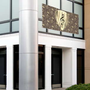 Lona Púa de guitarra de notas de música personalizada