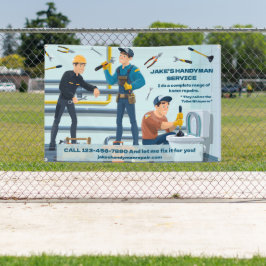 Lona Publicidad comercial de Handyman personalizar dive