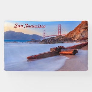 Lona Puente Golden Gate en San Francisco, Baker Beach