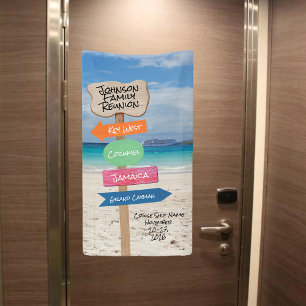 Lona Puerta de crucero Personalizado decoradora de cruc
