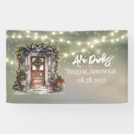 Lona Puerta Ligera Decorada con Bayas Verdes Rojas Fies