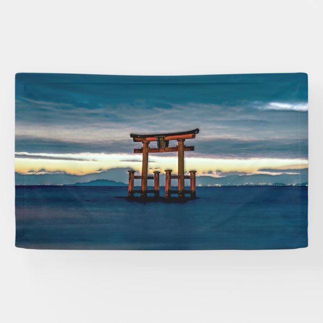 Lona Puerta Shinto-Torii-Japonesa (Horizontal)