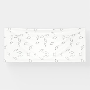 Lona Punto, Banner de Gris Dove