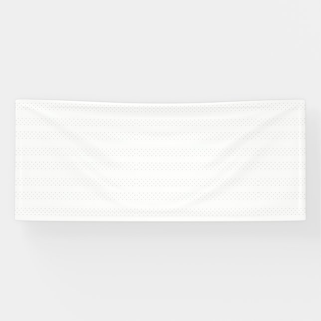 Lona Punto, cartel de humo blanco (Horizontal)