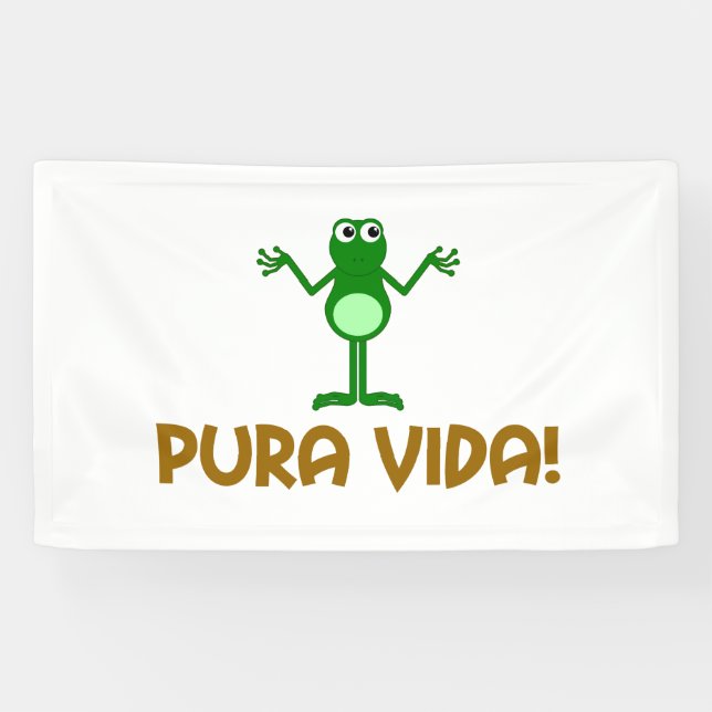 LONA PURA VIDA (Horizontal)