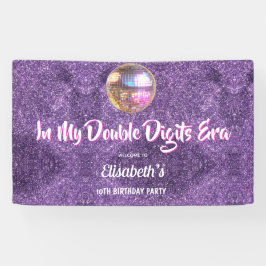 Lona Purple Trendy In My Double Digits Era Birthday