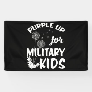 Lona Purple Up for Military Kids Dandelion Month