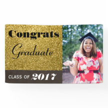 Purpurina de Oro Graduado de Felicitaciones