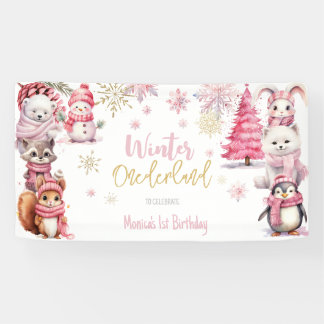 Lona Purpurina invierno onederland cumpleaños