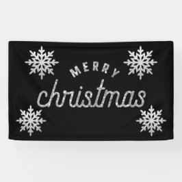 Lona Purpurina Silver Snowflake