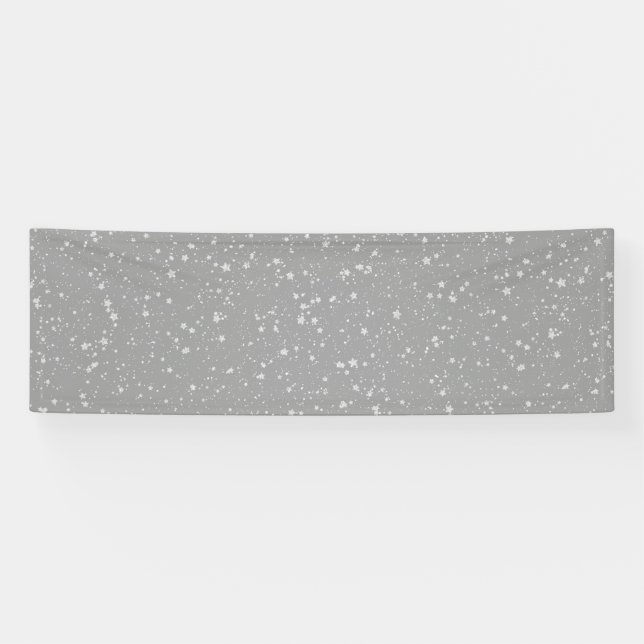 Lona Purpurina Stars4 - Plata (Horizontal)