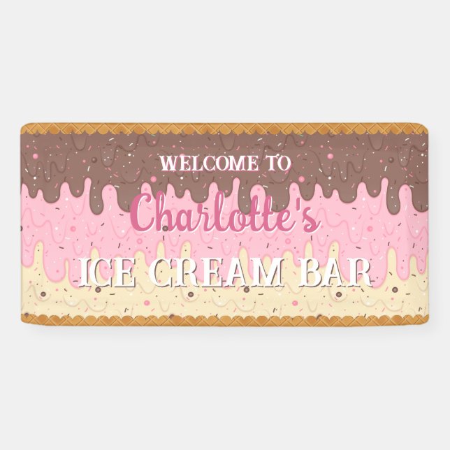 Lona Purpurina y helado napolitano (Horizontal)