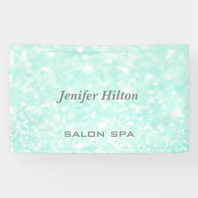 Lona Purpurinoso de moda moderna y glamurosa (Horizontal)