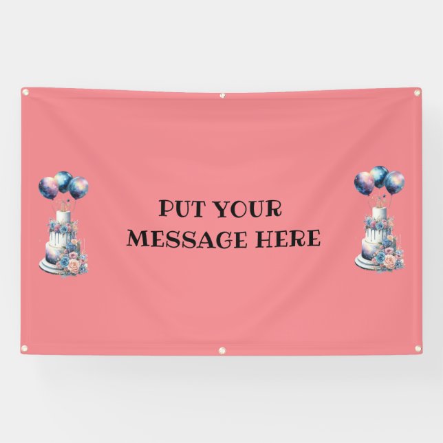 LONA PUT YOUR MESSAGE HERE... BANNER (Horizontal)