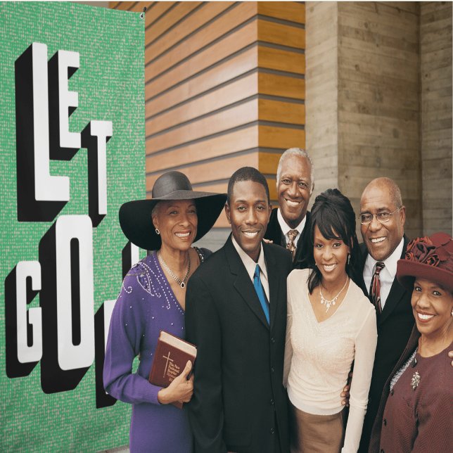 Lona Que Dios tenga fe cristiana (Let God!)