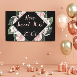 Lona Qué Dulce Es La Graduación De Rosas Rosa