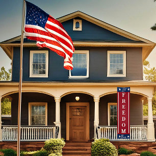 Lona Que la libertad suene patriótica