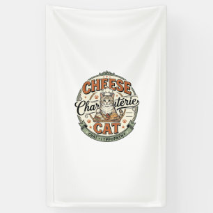 Lona Queso Charcutería Gato Queso Charcutería Gato Vint