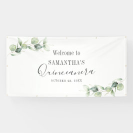 Lona Quinceanera Eucalyptus 15 años de vegetación